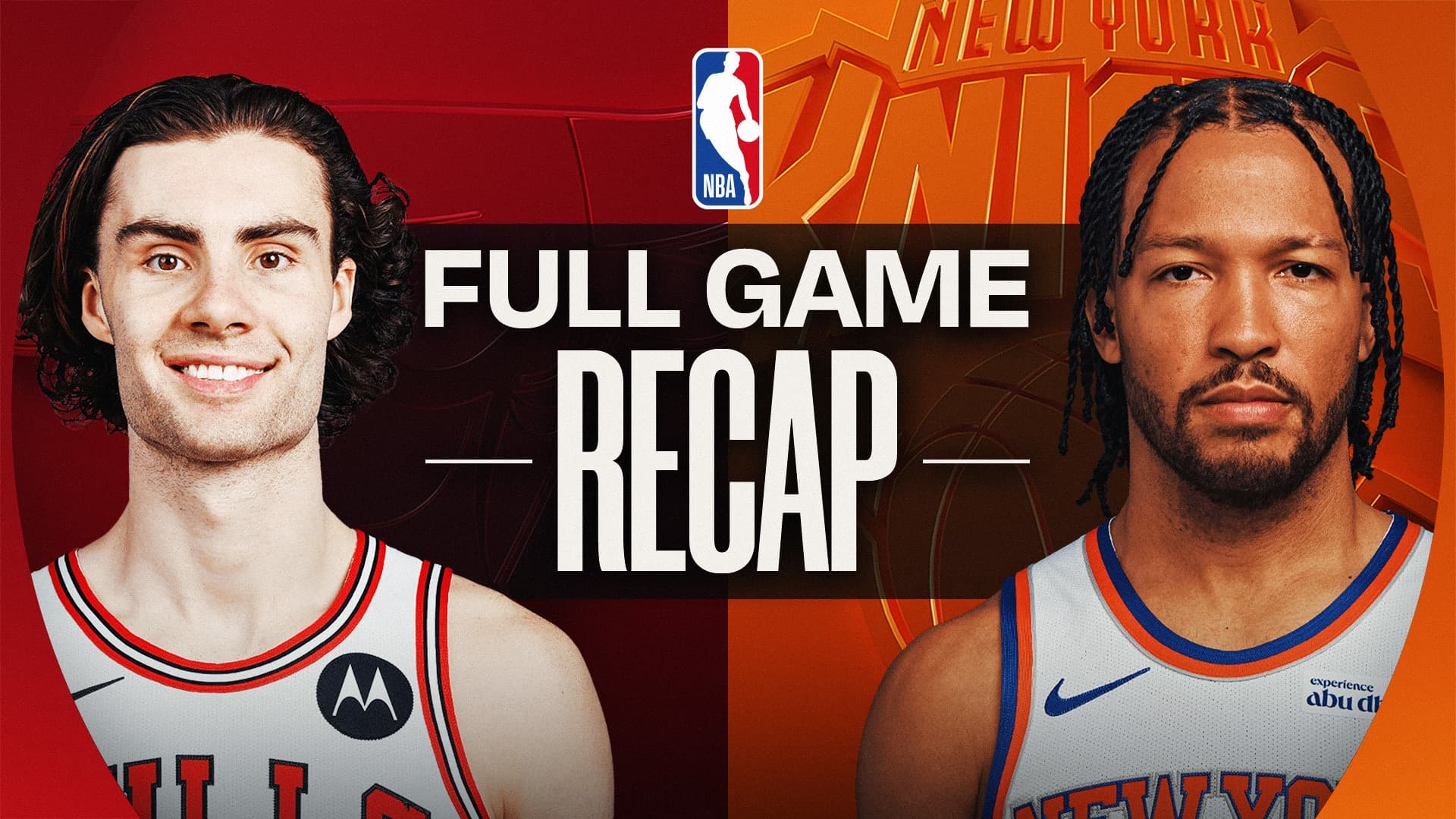 Résumé New York Knicks vs Chicago Bulls