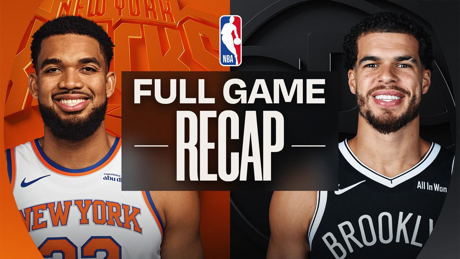 Résumé Brooklyn Nets vs New York Knicks