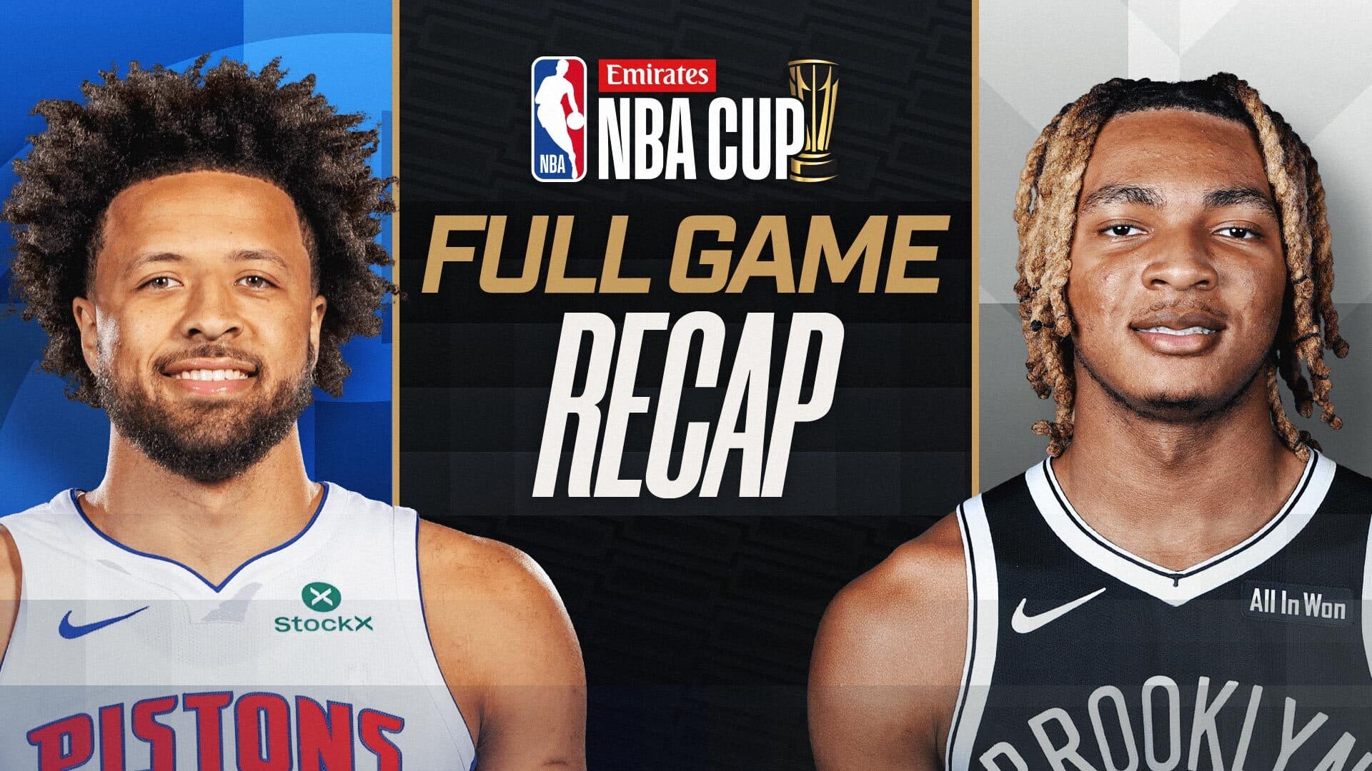 Résumé Brooklyn Nets vs Detroit Pistons