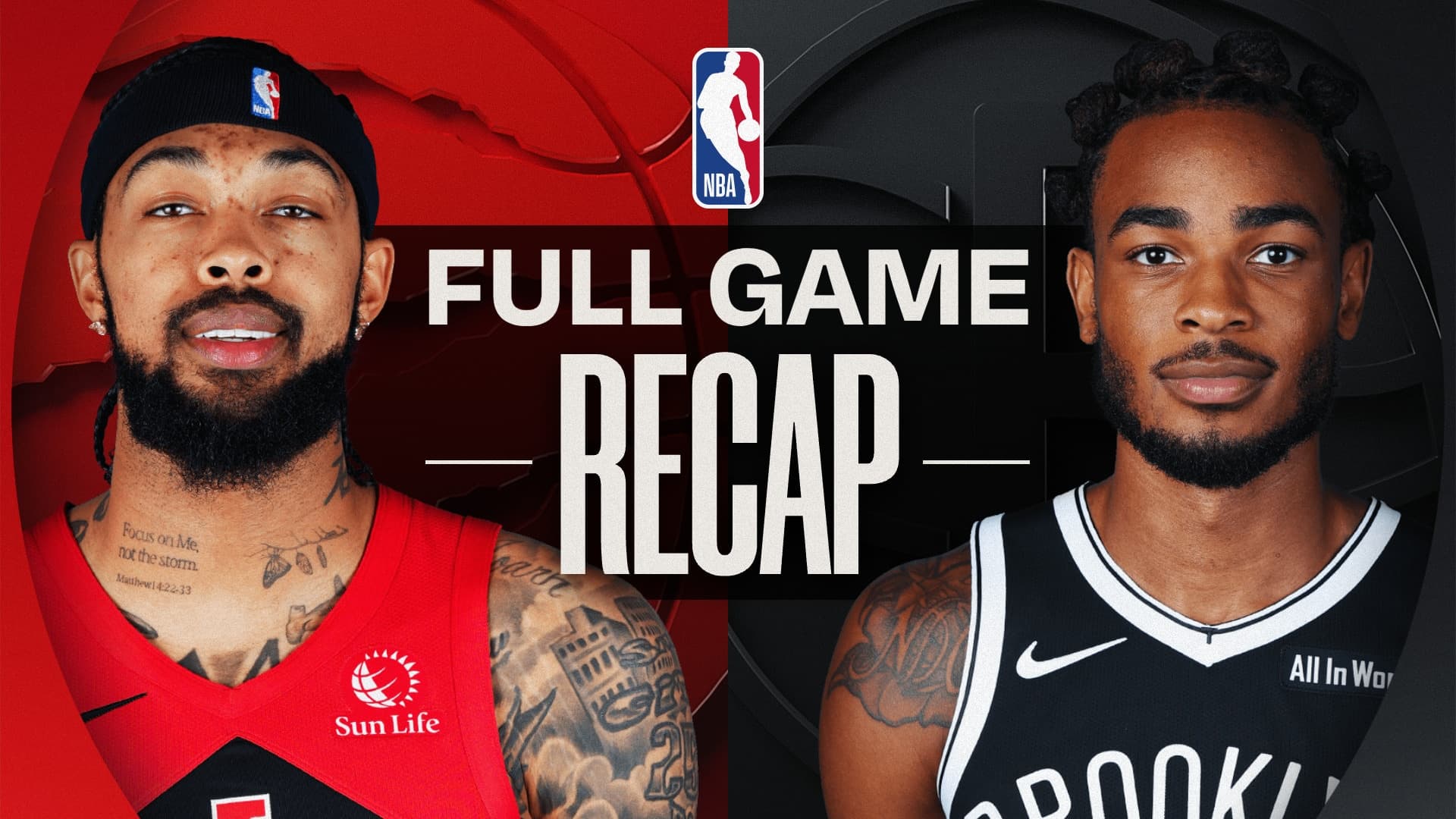 Résumé Brooklyn Nets vs Toronto Raptors