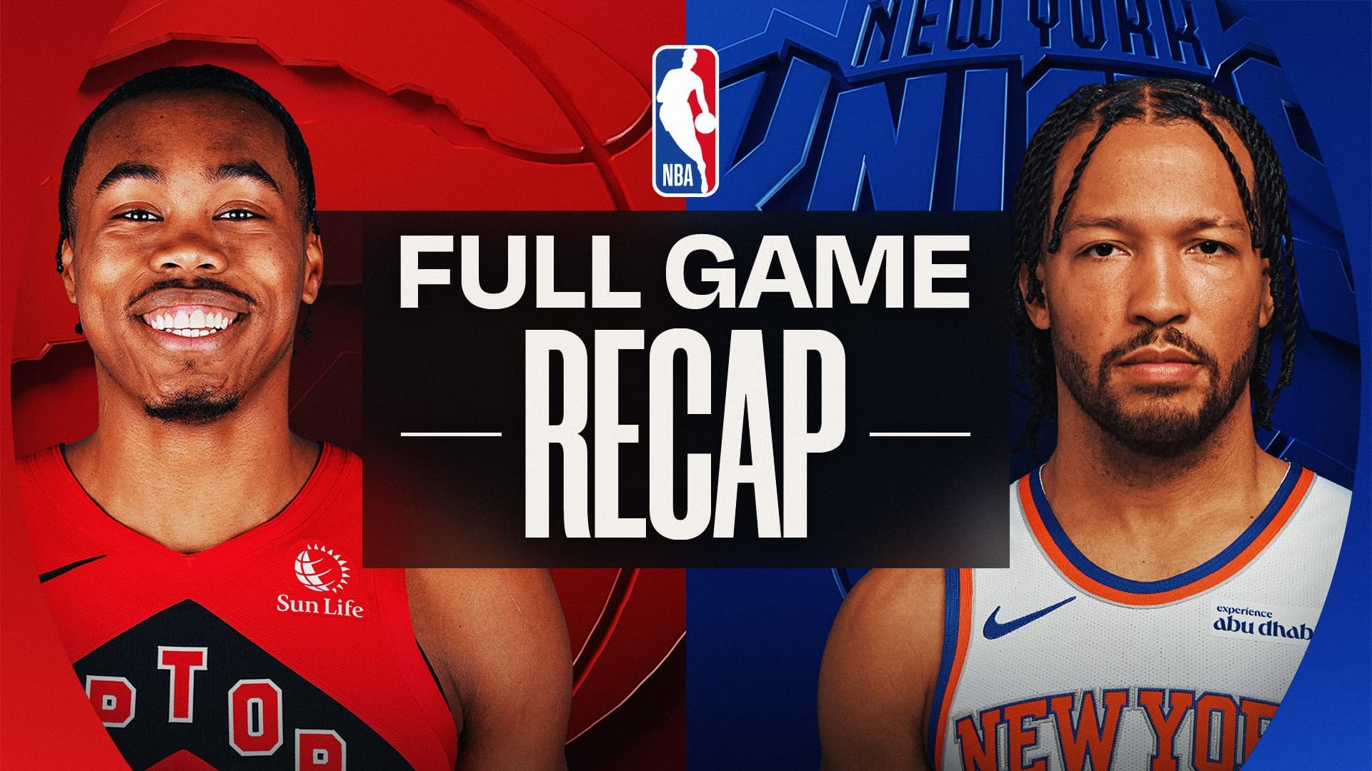 Résumé New York Knicks vs Toronto Raptors