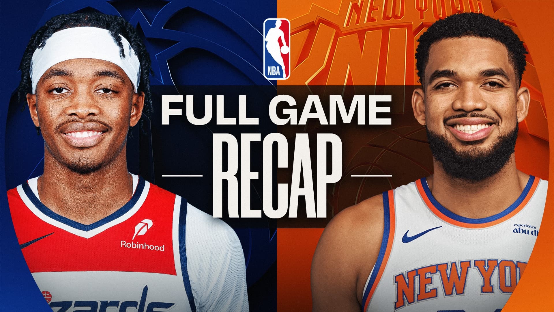 Résumé New York Knicks vs Washington Wizards