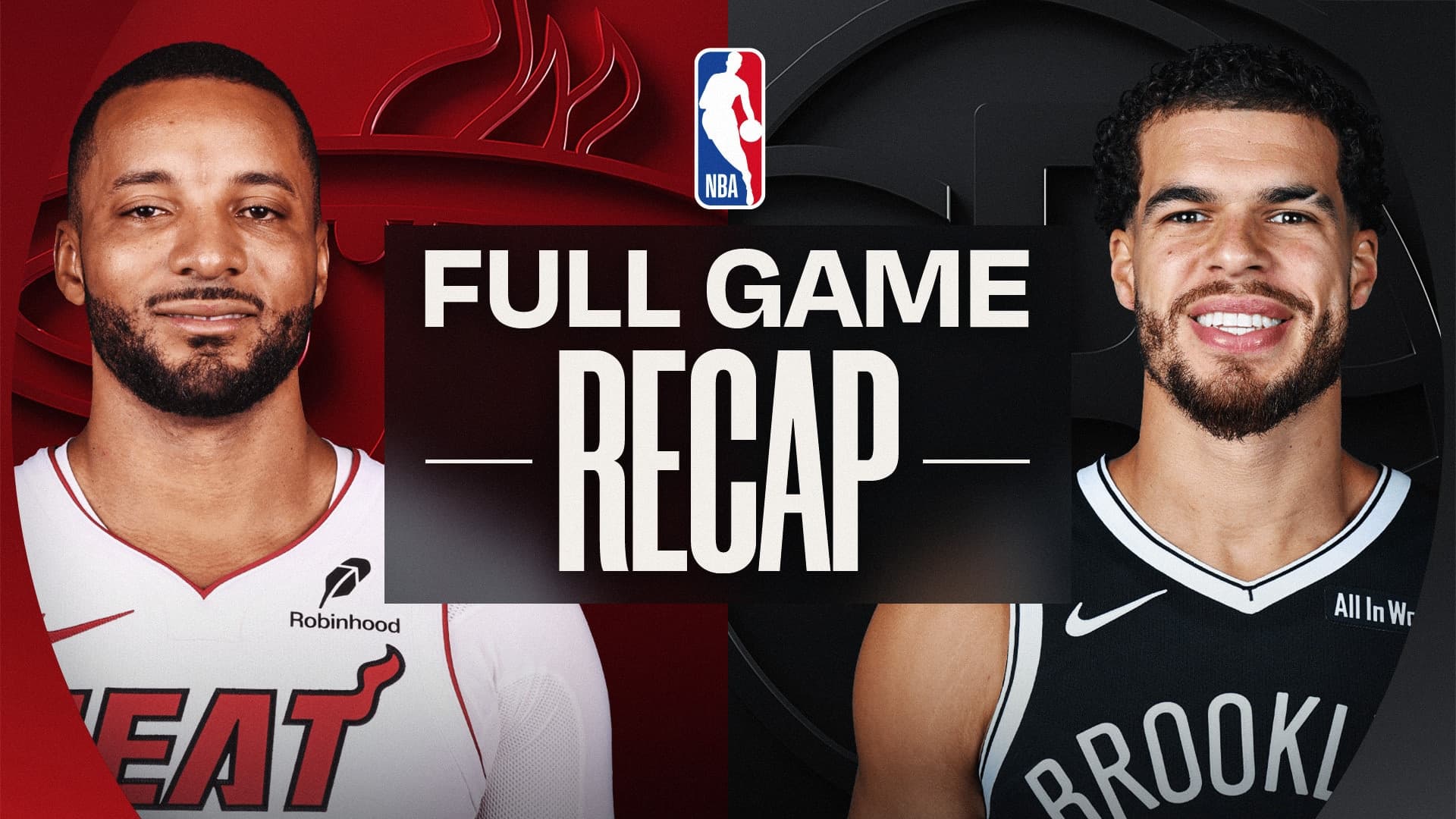 Résumé Brooklyn Nets vs Miami Heat