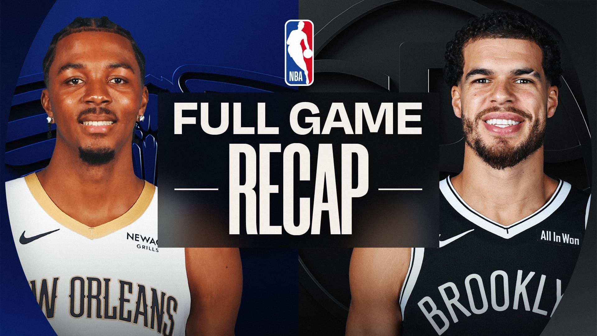 Résumé Brooklyn Nets vs New Orleans Pelicans