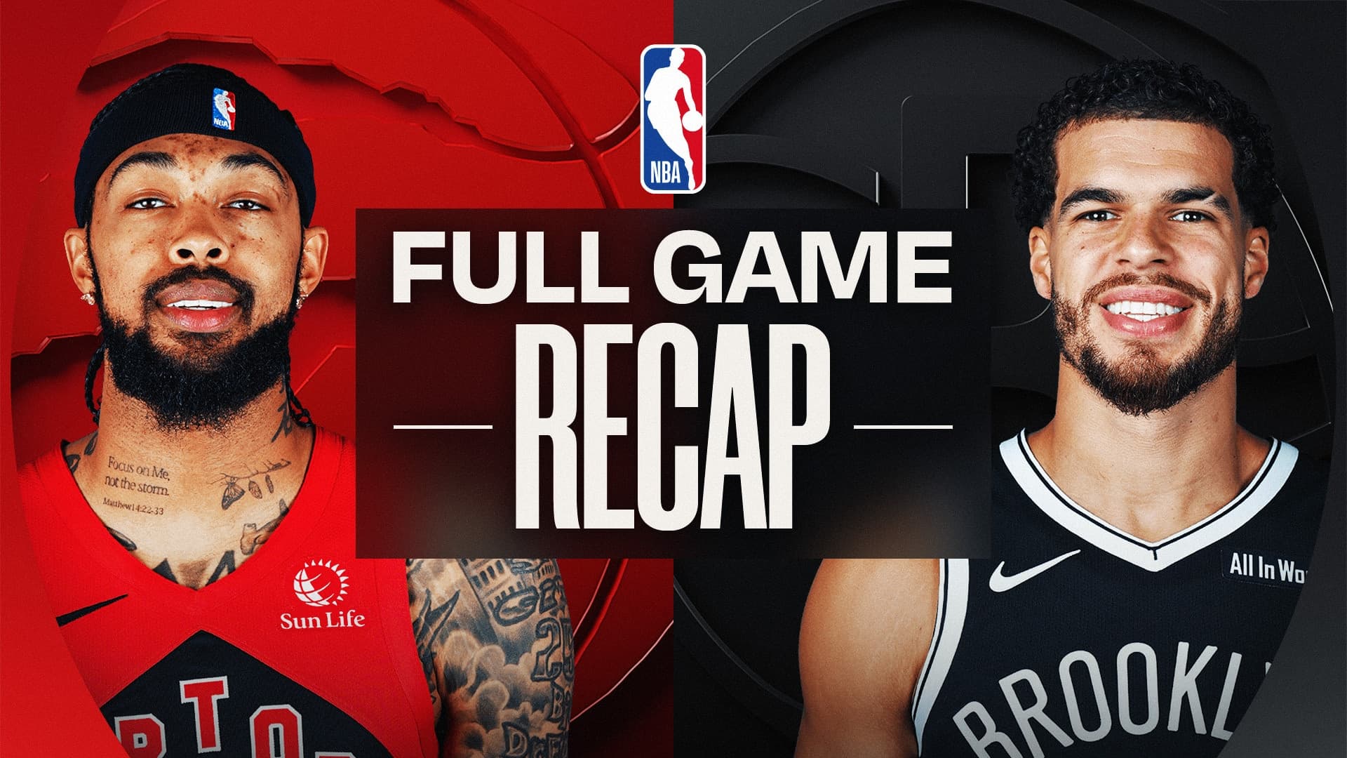 Résumé Brooklyn Nets vs Toronto Raptors