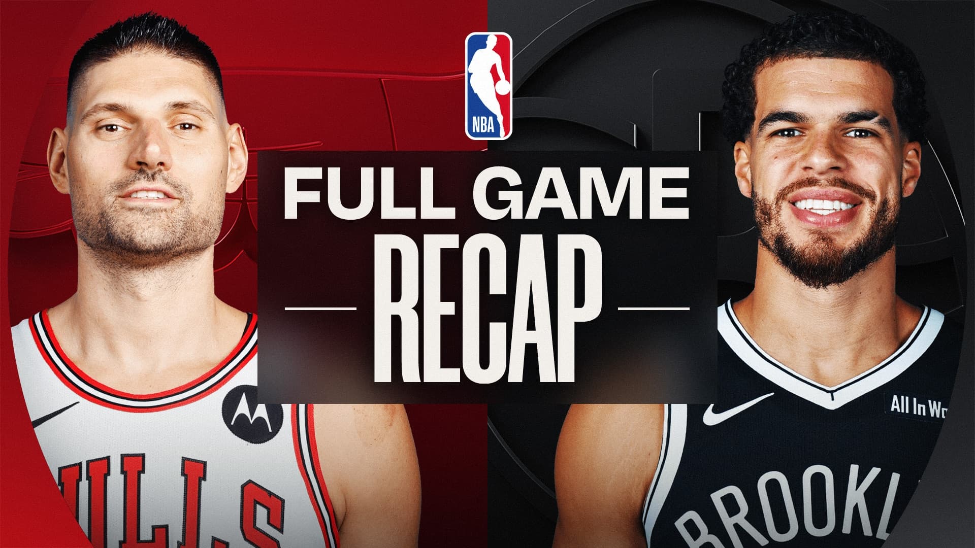 Résumé Brooklyn Nets vs Chicago Bulls