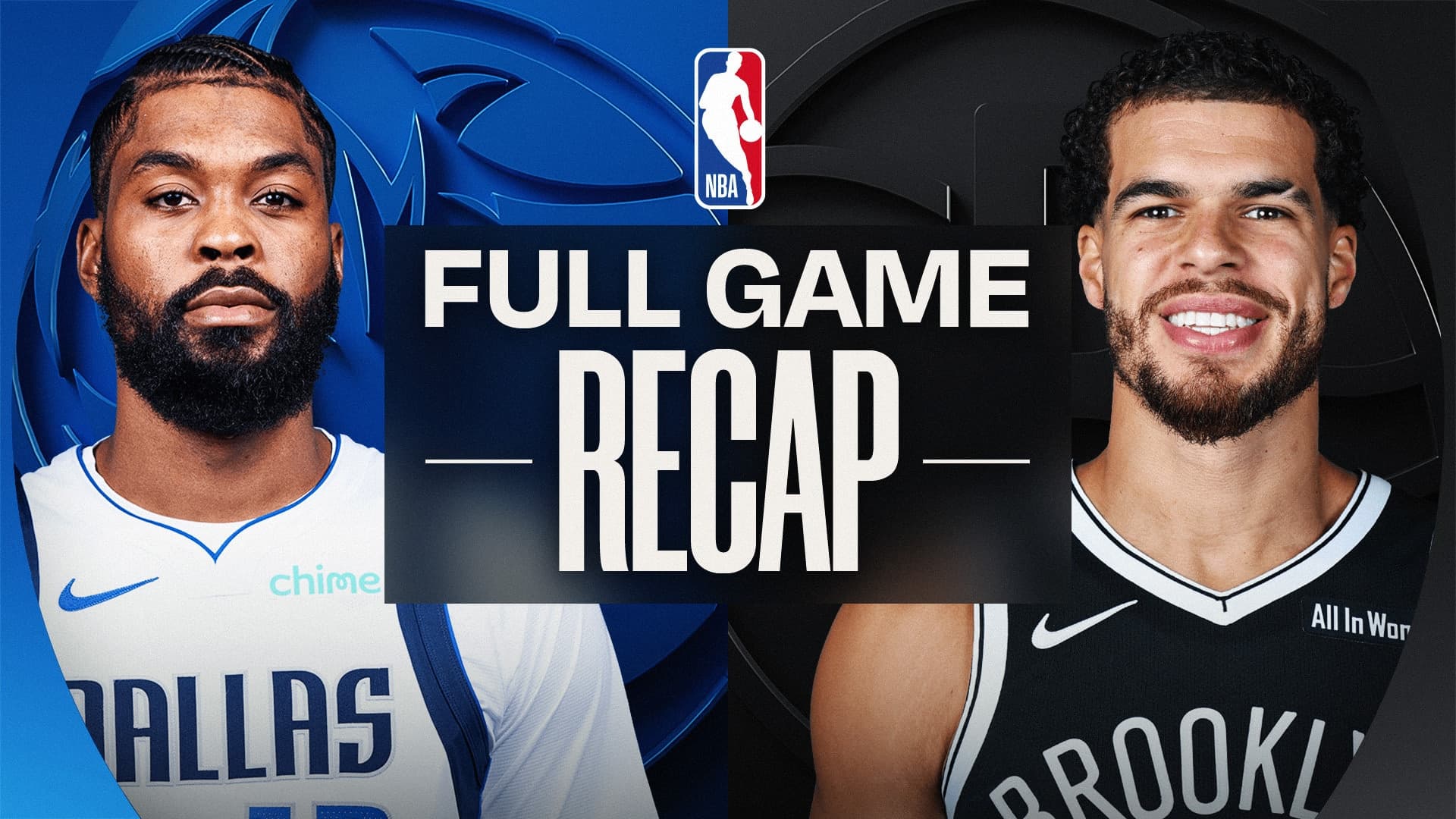 Résumé Brooklyn Nets vs Dallas Mavericks