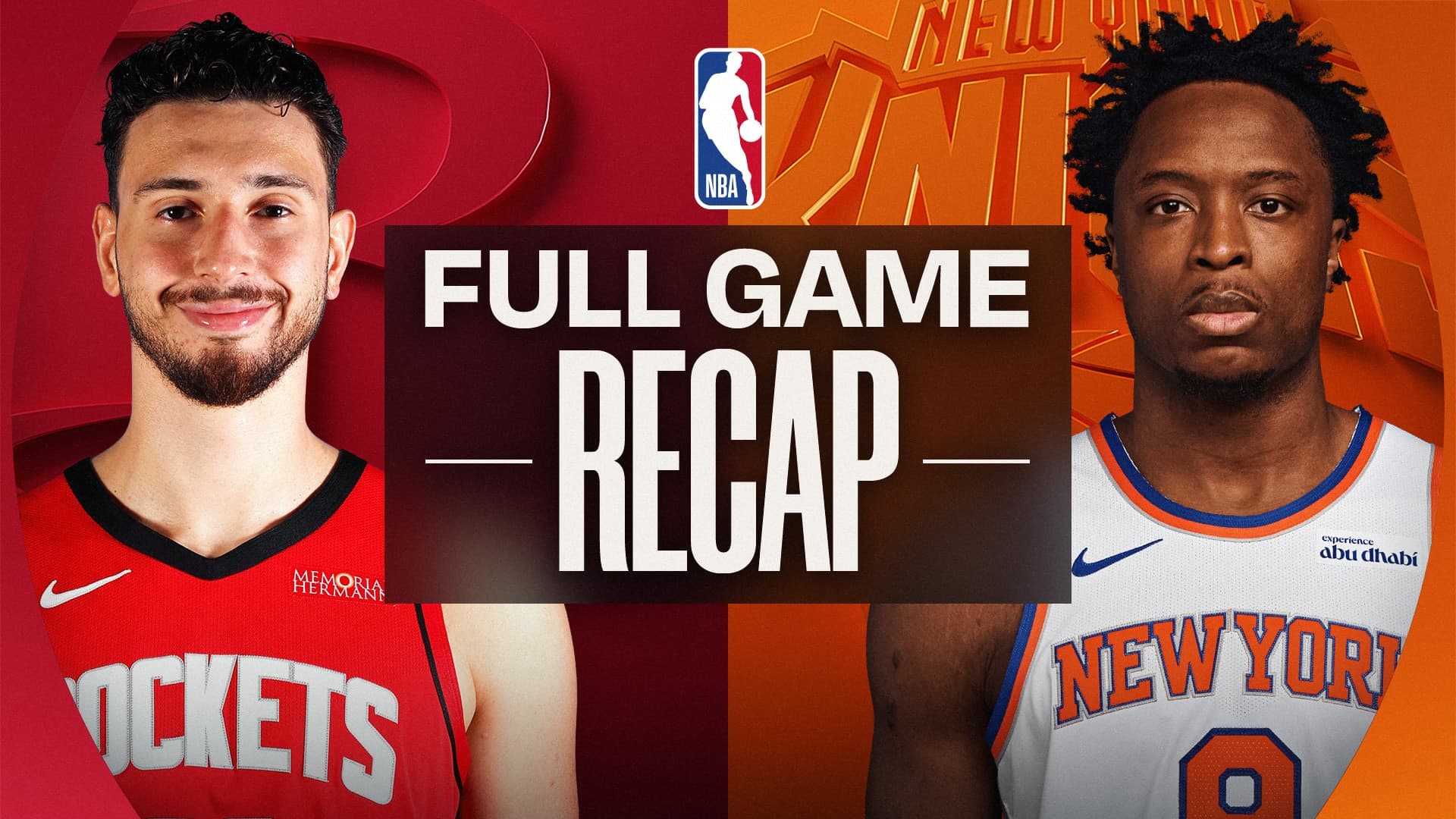 Résumé New York Knicks vs Houston Rockets