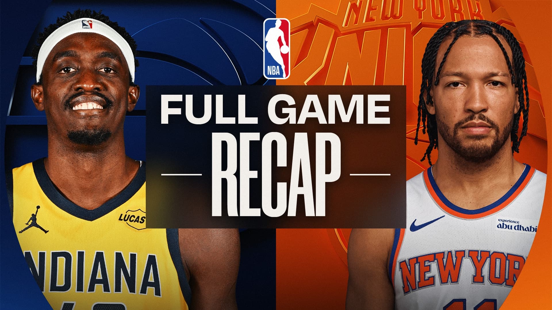 Résumé New York Knicks vs Indiana Pacers