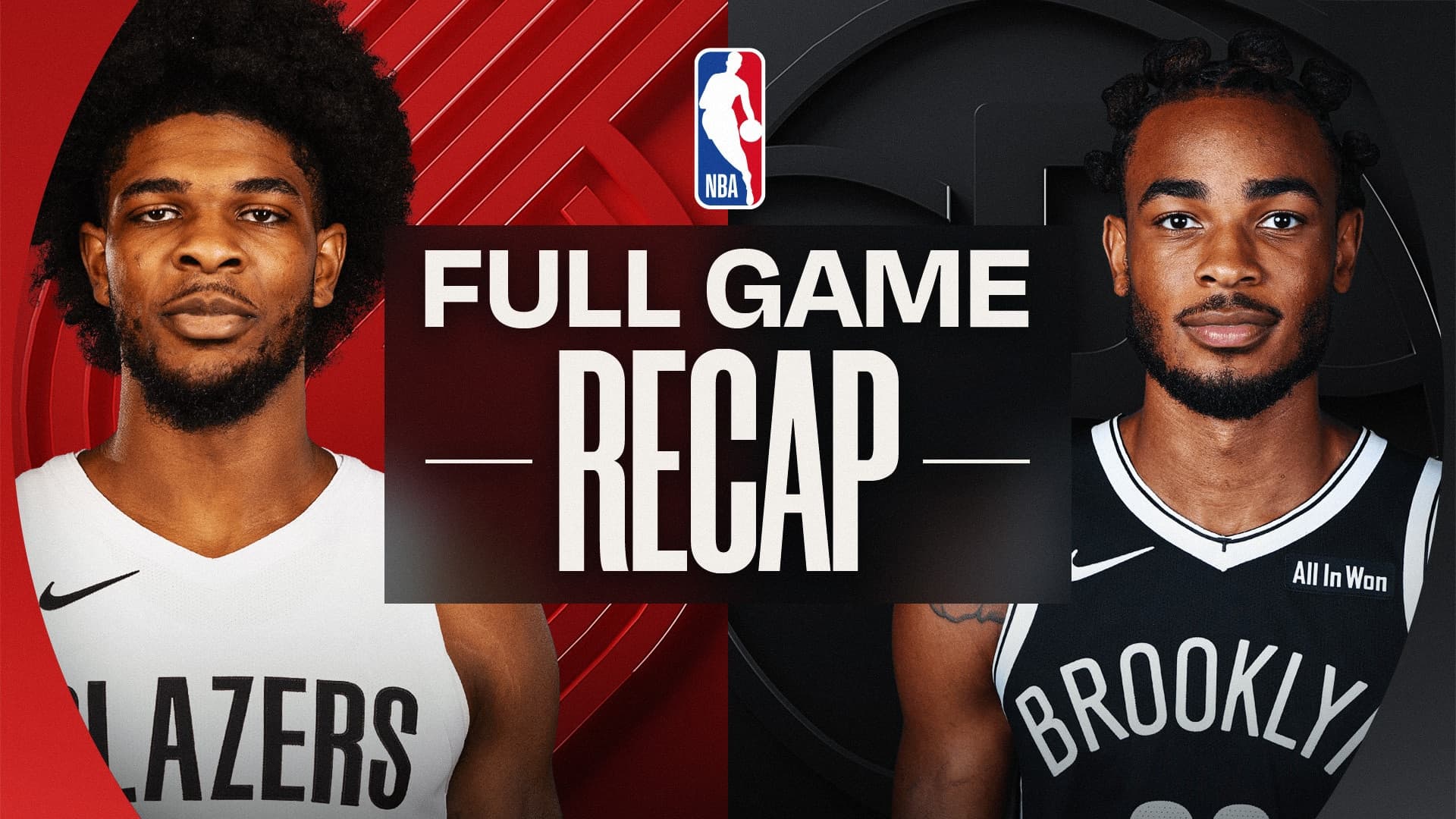 Résumé Brooklyn Nets vs Portland Trail Blazers