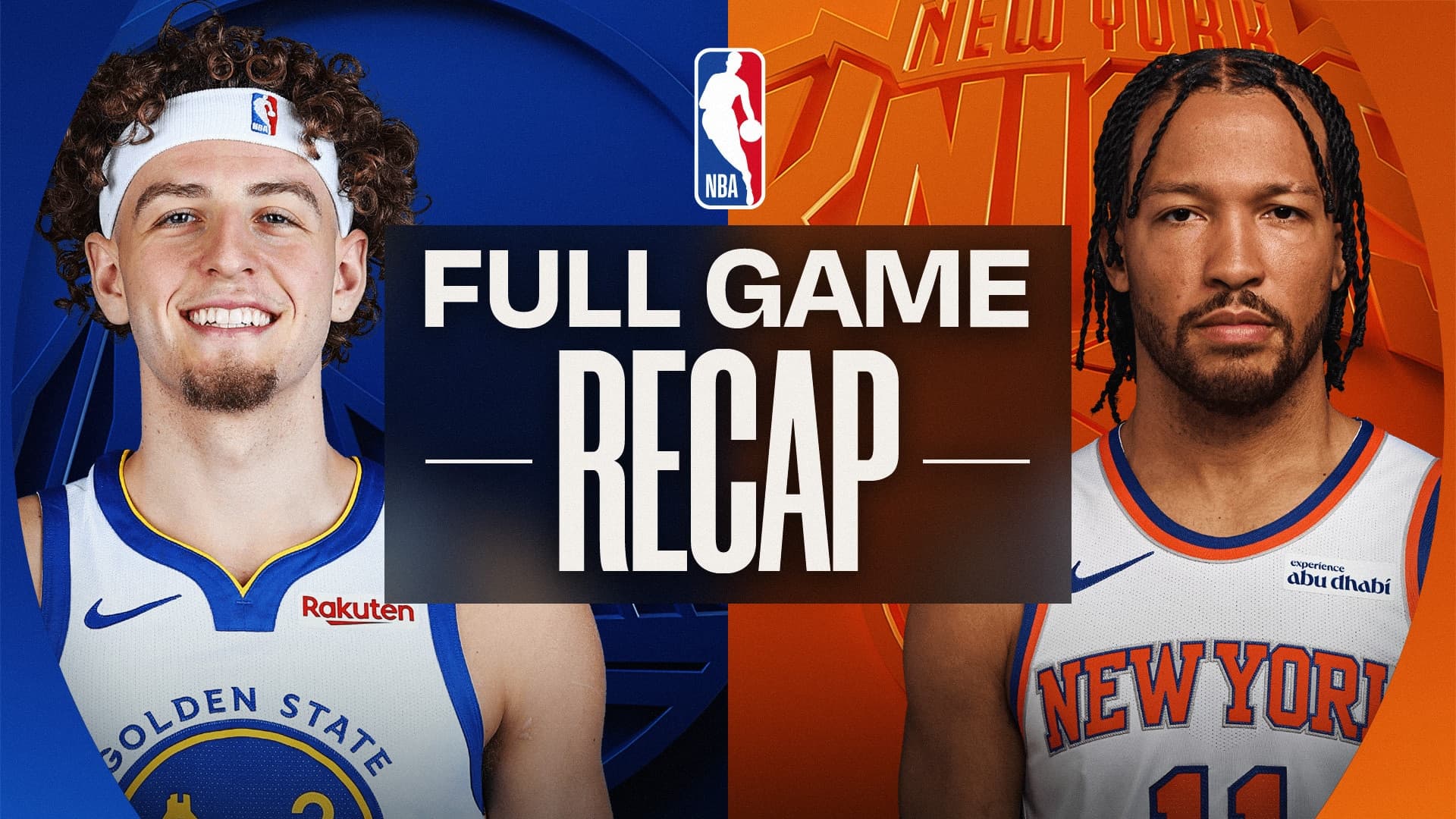 Résumé New York Knicks vs Golden State Warriors