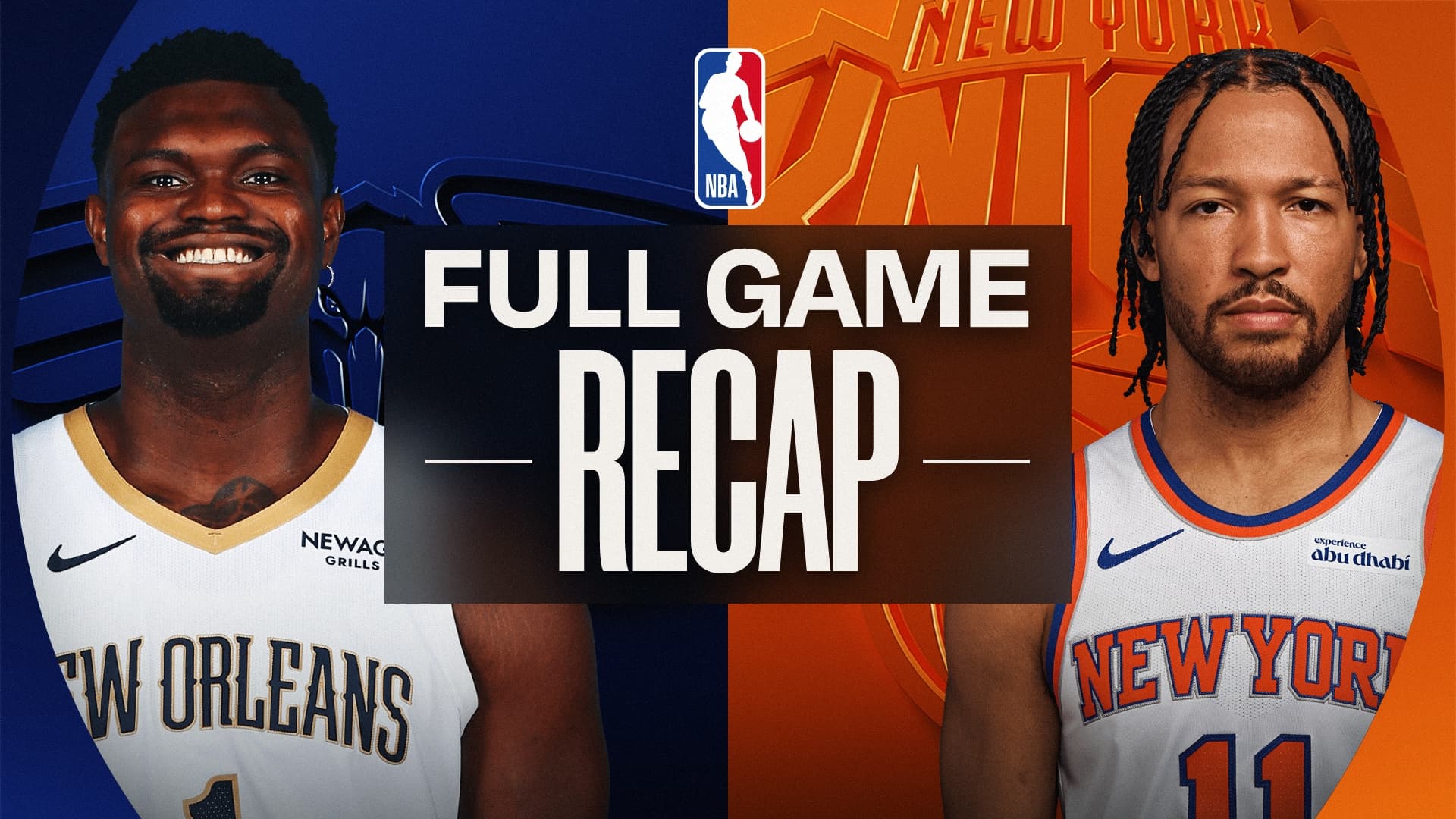 Résumé New York Knicks vs New Orleans Pelicans