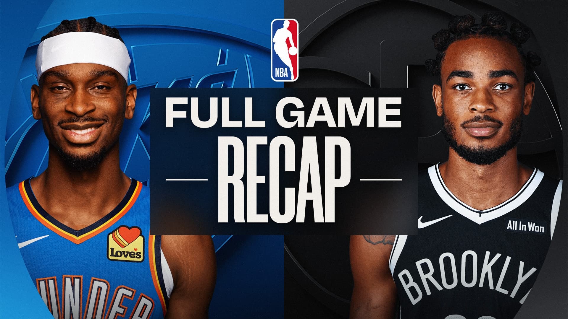 Résumé Brooklyn Nets vs Oklahoma City Thunder