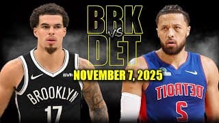 Highlights Brooklyn Nets vs Detroit Pistons