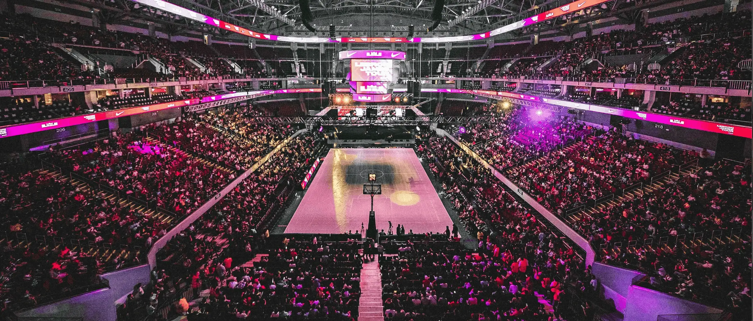 L'ambiance électrique d'un match de basket au MSG
